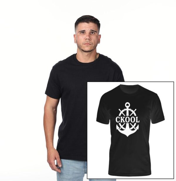 cKool Classic Adult Heavy Cotton 5.3 oz T-Shirt, Black