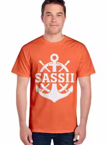 saSSii Classic  Adult Heavy Cotton 5.3oz, Orange