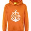 cKool Classic Heavy Blend 50/50 Hoodie, Orange - Image 2