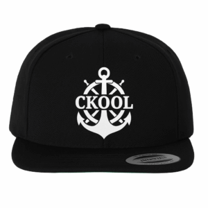 cKool Classic Premium Flat Bill, Snapback Cap, Black