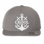 cKool Classic Premium Flat Bill, Snapback Cap, Silver - Image 2