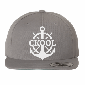 cKool Classic Premium Flat Bill, Snapback Cap, Silver