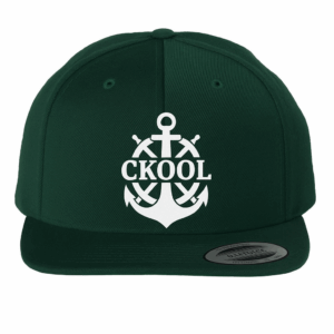 cKool Classic Premium Flat Bill, Snapback Cap, Spruce