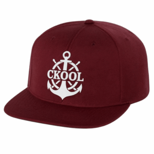 cKool Classic Premium Flat Bill, Snapback Cap, Maroon