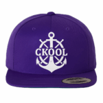 cKool Classic Premium Flat Bill, Snapback Cap, Purple - Image 2