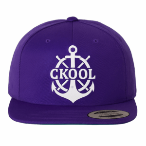 cKool Classic Premium Flat Bill, Snapback Cap, Purple