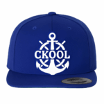 cKool Classic Premium Flat Bill, Snapback Cap, Royal Blue - Image 2