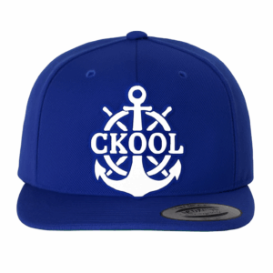 cKool Classic Premium Flat Bill, Snapback Cap, Royal Blue