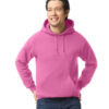 Gildan Heavy Blend 50/50 Hoodie, Azalea - Image 2