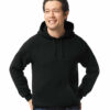 Gildan Heavy Blend 50/50 Hoodie, Black - Image 2