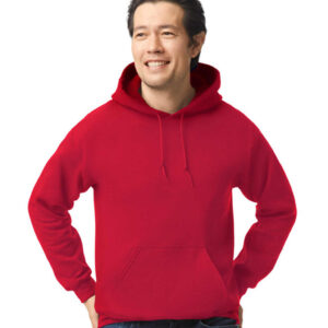 Gildan Heavy Blend 50/50 Hoodie, Cherry Red