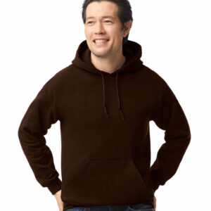 Gildan Heavy Blend 50/50 Hoodie, Dark Chocolate