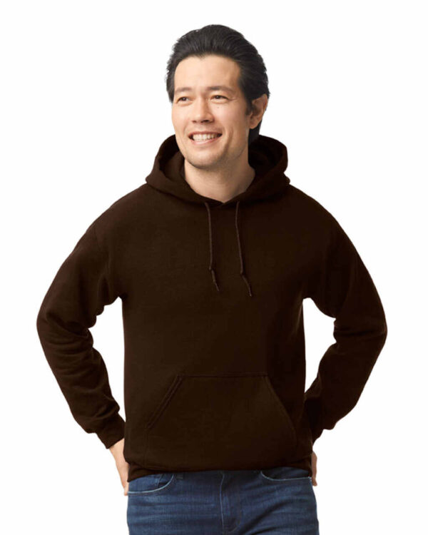Gildan Heavy Blend 50/50 Hoodie, Dark Chocolate