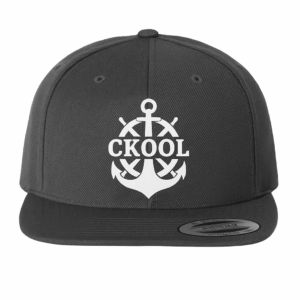 cKool Classic Premium Flat Bill, Snapback Cap, Dark Heather
