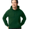 Gildan Heavy Blend 50/50 Hoodie, Forest Green - Image 2