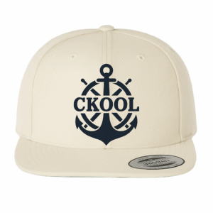 cKool Classic Premium Flat Bill, Snapback Cap, Natural