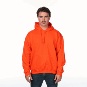 Gildan Heavy Blend 50/50 Hoodie, Orange