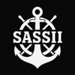 saSSii Classic Premium Flat Bill, Snapback Cap, Black - Image 3